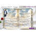Heaven Gate Funeral Program Obituary,Red Sky Funeral Program Obituary Template,17x11,1-003f, (0-136)
